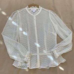 Loft blouse size 0